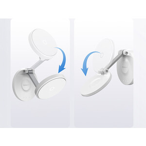 خرید هولدر موبایل مغناطیسی رومیزی بیسئوس Holder Baseus Magnetic Desktop Phone Stand MagPro self-adhesive (white)