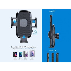 پایه نگهدارنده موبایل داخل خودرو جویروم Joyroom Mechanical Car holder ( Long arm sucker) JR-ZS259