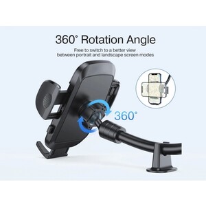 پایه نگهدارنده موبایل داخل خودرو جویروم Joyroom Mechanical Car holder ( Long arm sucker) JR-ZS259