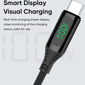کابل USB-C توان 100 وات هیمی Himi مدل Fusion Max یک متری