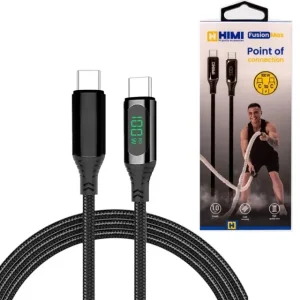 کابل USB-C توان 100 وات هیمی Himi مدل Fusion Max یک متری