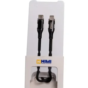 کابل USB-C توان 100 وات هیمی Himi مدل Fusion Max یک متری