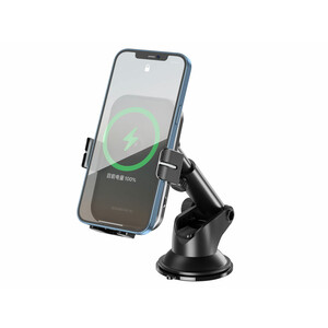 قیمت هولدر و شارژر وایرلس داخل خودرو 15 وات ایکس‌او XO car holder WX027 with inductive charging 15W