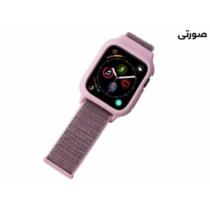 بند نایلونی اپل واچ سری 3/4/5 سایز 42/44 میلی متر پورودو Porodo iGuard Apple Watch 3/4/5 42/44mm Strap + ShockProof Case