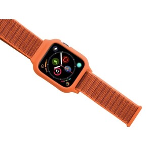 بند نایلونی اپل واچ سری 3/4/5 سایز 42/44 میلی متر پورودو Porodo iGuard Apple Watch 3/4/5 42/44mm Strap + ShockProof Case