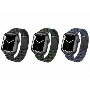 بند استیل پلاستیکی اپل واچ 42/44/45 میلی‌متری کوتتسی Cottetci W76 pattern plastic strap 22008-BK