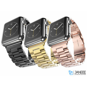 بند استیل اپل واچ هوکو Hoco Apple Watch Band Grand 3 Pointers Metal 38/40mm