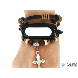 بند دستبند سلامتی Xiaomi Multilayer Beads Band Mi Band 4