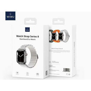 بند اپل واچ  42، 45،44 و 49 میلی‌متری سری 8 ویوو wiwu Nylon Watch Band Apple Watch 42/44/45/49