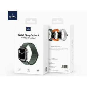 بند اپل واچ  42، 45،44 و 49 میلی‌متری سری 8 ویوو wiwu Nylon Watch Band Apple Watch 42/44/45/49