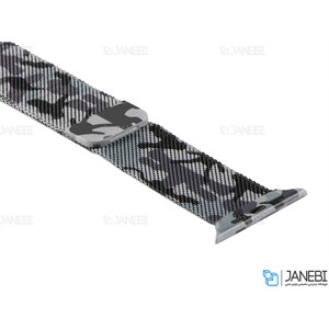 بند فلزی چریکی اپل واچ Apple Watch Milanese Loop Band 42/44mm