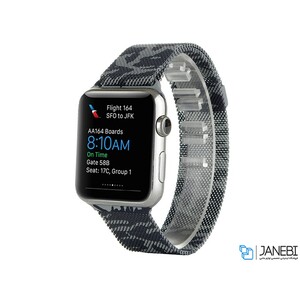 بند فلزی چریکی اپل واچ Apple Watch Milanese Loop Band 42/44mm
