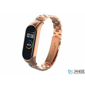 بند فلزی دستبند شیائومی Xiaomi Mi Band 3/4 Metal Strap