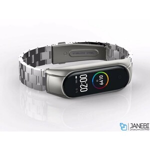 بند فلزی دستبند شیائومی Xiaomi Mi Band 3/4 Metal Strap