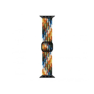 بند پارچه ای اپل واچ 38 و 40 میلی‌ متر گرین Green Apple Watch 38/40mm Braided Solo Loop Adjustable Strap