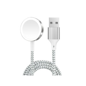 کابل شارژ مگنتی اپل واچ 1.2 متری گرین Green Apple Watch Magnetic Charging Cable 1.2m