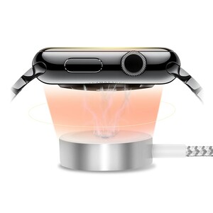 کابل شارژ مگنتی اپل واچ 1.2 متری گرین Green Apple Watch Magnetic Charging Cable 1.2m