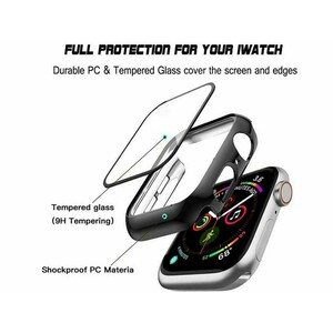 محافظ صفحه نمایش اپل‌واچ سری 7 راک Rock Integrated Protective Case And Film for Apple Watch 7 41mm