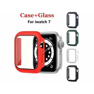 محافظ صفحه نمایش اپل‌واچ سری 7 راک Rock Integrated Protective Case And Film for Apple Watch 7 45mm