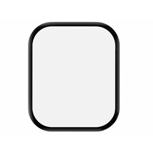 محافظ صفحه نمایش اپل واچ 41 میلی‌متری سری 7 کوتتسی Coteetci iWatch7 frame full Glue tempered glass 24002-41