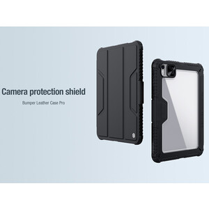 کیف بامپردار آیپد 10 /10.9نیلکین Nillkin Apple iPad 10/10.9 2022 Bumper Leather Case Pro