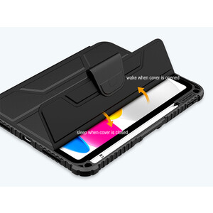 کیف بامپردار آیپد 10 /10.9نیلکین با درب آهنربایی Nillkin Apple iPad 10/10.9 2022 Bumper Leather Case Pro