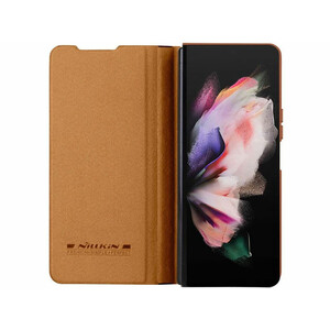 خرید کیف محافظ سامسونگ زد فولد 5 نیلکین Nillkin Samsung Galaxy Z Fold 5/W24 Qin Pro leather case