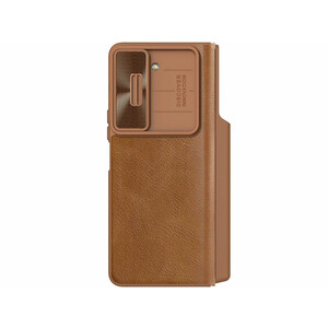 قیمت کیف محافظ سامسونگ زد فولد 5 نیلکین Nillkin Samsung Galaxy Z Fold 5/W24 Qin Pro leather case