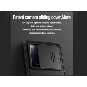 قاب محافظ شیائومی K60 اولترا نیلکین Nillkin Xiaomi Redmi K60 Ultra CamShield Pro Case