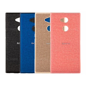 قاب محافظ طرح پارچه ای سونی Protective Cover Sony Xperia L2