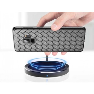 قاب ژله ای راک سامسونگ Rock Ultrathin Weave Protection Case Samsung S9