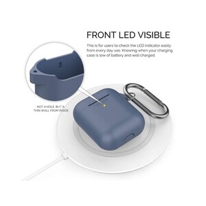کاور محافظ قلاب دار ایرپاد AHA Style PT06 Case Airpods 2/1