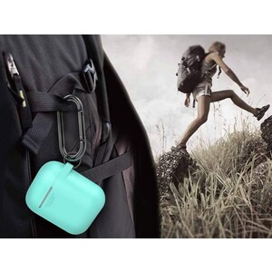 کاور ژله ای سیلیکونی قلاب دار ایرپاد AHA Style PT06WE Silicone jelly Case Airpods 2/1