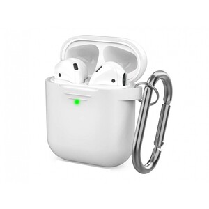 کاور ژله ای سیلیکونی قلاب دار ایرپاد AHA Style PT06WE Silicone jelly Case Airpods 2/1