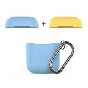 کاور سیلیکونی دو درب ایرپاد AHAStyle PT46 Case Airpods 1/2
