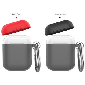 کاور سیلیکونی دو درب ایرپاد AHAStyle PT46 Case Airpods 1/2