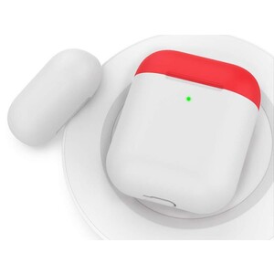 کاور سیلیکونی دو درب ایرپاد AHAStyle Ultra Thin Airpods Case