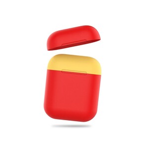 کاور سیلیکونی دو درب ایرپاد AHAStyle Ultra Thin Airpods Case