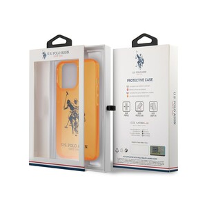 قاب محافظ رنگی شفاف آیفون 13 پرو طرح پولو CG Mobile iphone 13 Pro Hard Case Polo