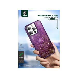 قاب آکواریومی آیفون 14 پرو گرین Green iPhone 14 Pro Aquarium Happiness Case