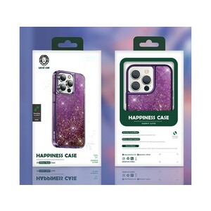 قاب آکواریومی آیفون 14 پرو گرین Green iPhone 14 Pro Aquarium Happiness Case