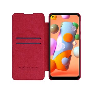 کیف چرمی نیلکین سامسونگ Nillkin Qin Leather Case Samsung Galaxy A21