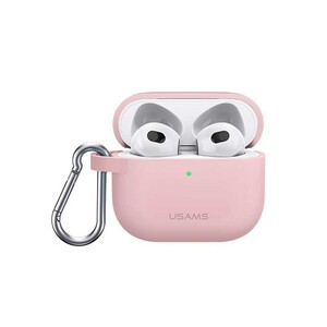 کاور سیلیکونی ایرپاد 3 اپل برند یوسامز USAMS BH741 Protective TPU Case For AirPods 3