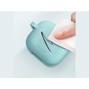 خرید کاور سیلیکونی ایرپاد 3 اپل برند یوسامز USAMS BH741 Protective TPU Case For AirPods 3