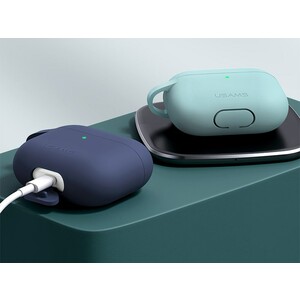 قیمت کاور سیلیکونی ایرپاد 3 اپل برند یوسامز USAMS BH741 Protective TPU Case For AirPods 3