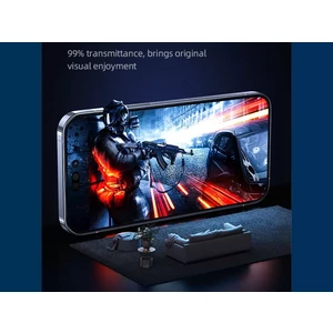 USAMS Full Screen HD Tempered Glass With Installation Tool For iphone 13 Pro Max/14 Plus/14 Pro Max BH806M01