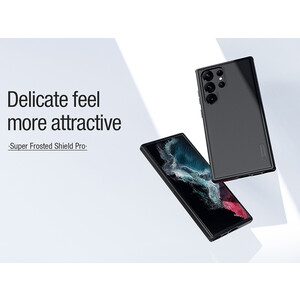 بهترین قاب محافظ سامسونگ اس 23 اولترا نیلکین Nillkin Samsung Galaxy S23 Ultra Super Frosted Shield Pro Magnetic Case
