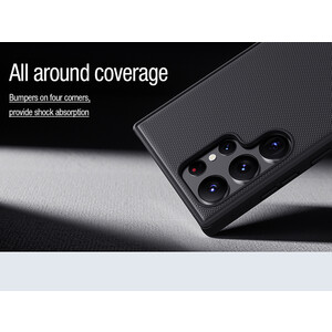 خرید قاب محافظ سامسونگ اس 23 اولترا نیلکین Nillkin Samsung Galaxy S23 Ultra Super Frosted Shield Pro Magnetic Case