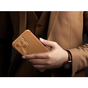 کیفیت کیف محافظ سامسونگ اس 24 پلاس نیلکین Nillkin Qin Prop Leather case for Samsung Galaxy S24 Plus