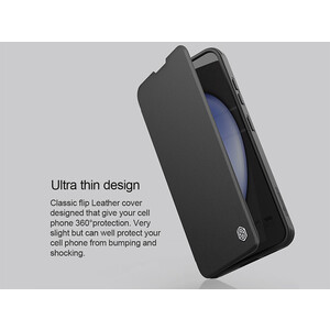 خرید کیف محافظ سامسونگ اس 24 پلاس نیلکین Nillkin Qin Prop Leather case for Samsung Galaxy S24 Plus